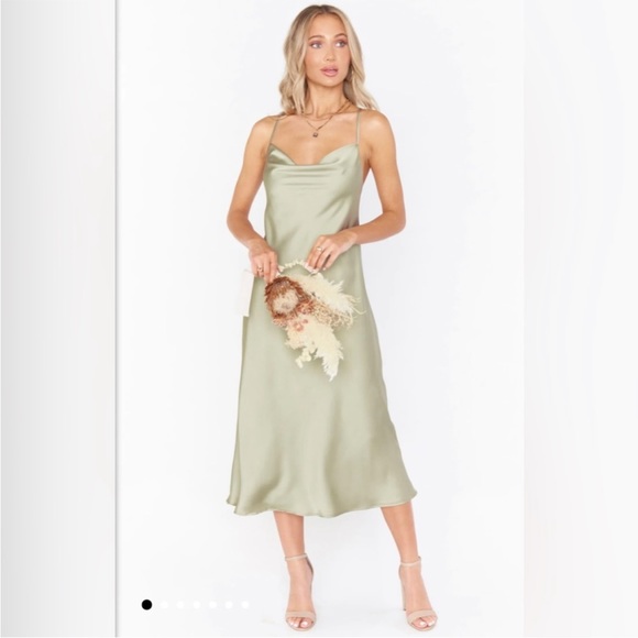 SOLD!!!!!!! Show Me Your MuMu Verona Cowl Dress - Picture 1 of 3